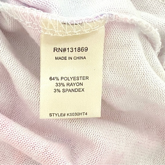 Inspired Hearts Tie Dye Pullover Hoodie Super Soft Cotton Candy Top Juniors L - Picture 14 of 16